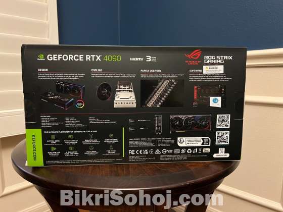 For sale ASUS ROG Strix GeForce RTX 4090 OC 24 GB GDDR6X